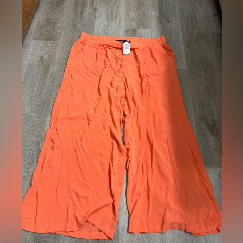 Torrid Orange Wide-Leg Trousers